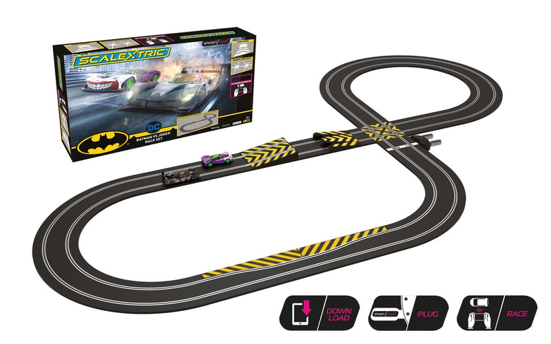 Scalextric C1415M - Batman vs Joker Spark Plug Analogue Race Set